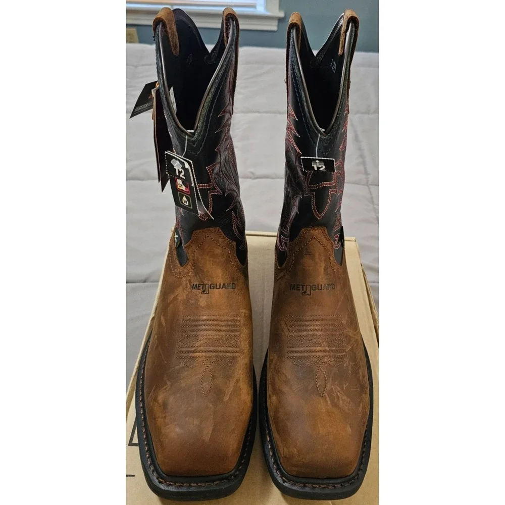Ariat® (Men's 12 D) WorkHog™ MetGuard CSA Waterproof Comp-Toe‎ Work Boot - $300